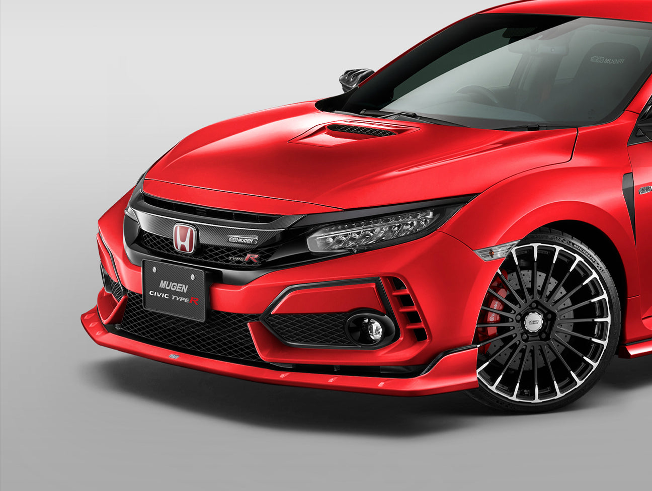 Mugen Front Under Lip Spoiler - 2017-2021 Civic Type R (FK8)