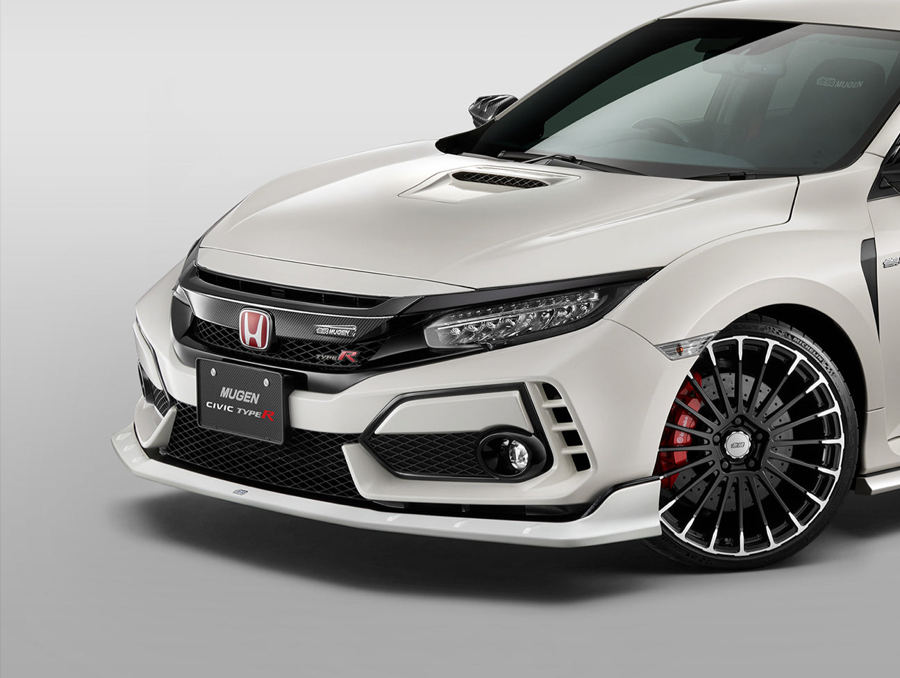 Mugen Front Under Lip Spoiler - 2017-2021 Civic Type R (FK8)