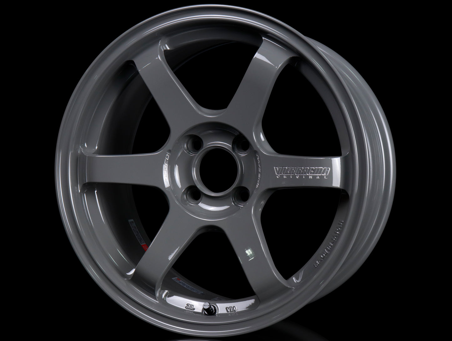 Volk Racing TE37 Sonic Wheels - Arms Gray 16x8 / 4x100 / +35