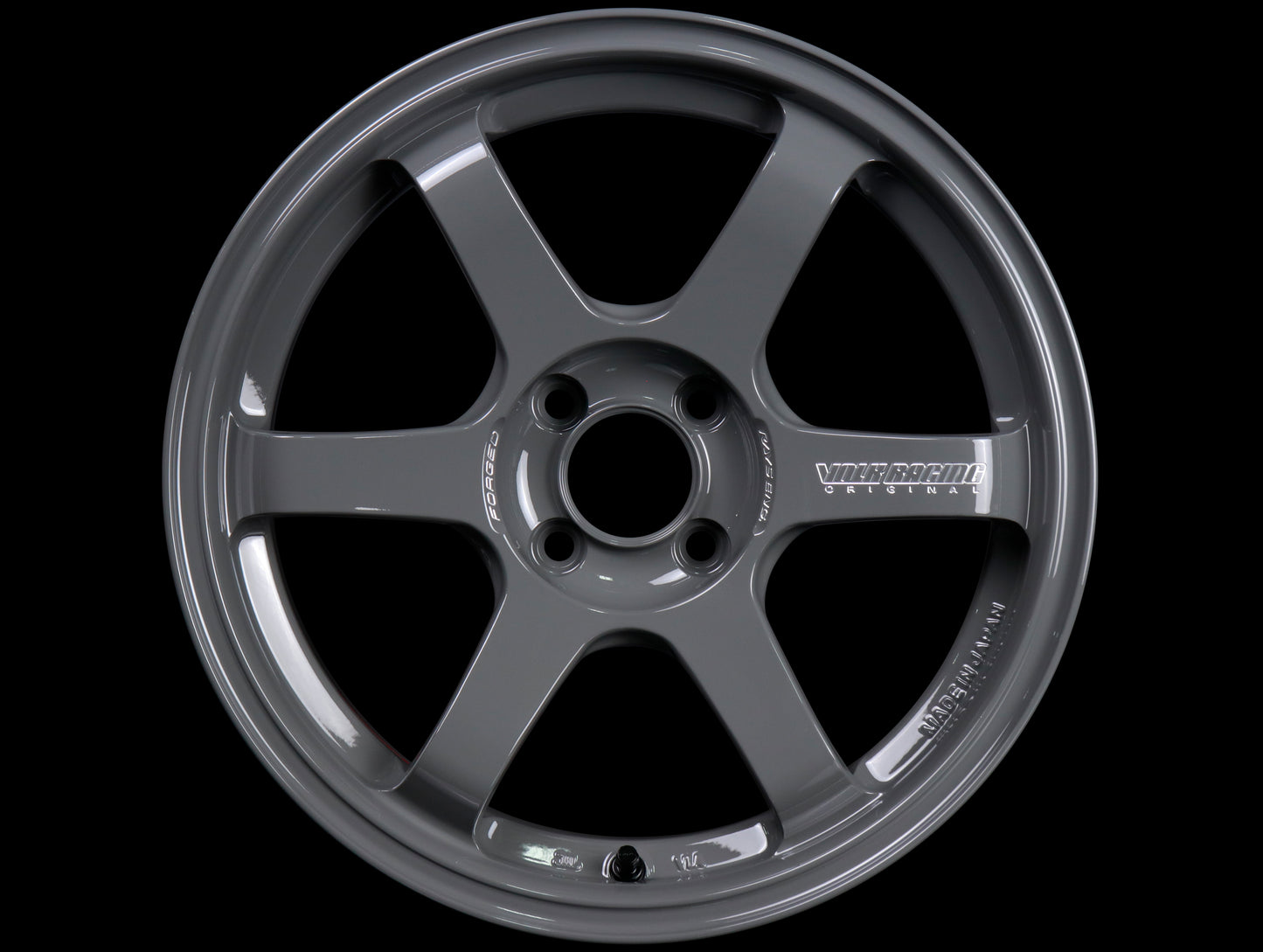 Volk Racing TE37 Sonic Wheels - Arms Gray 16x8 / 4x100 / +35