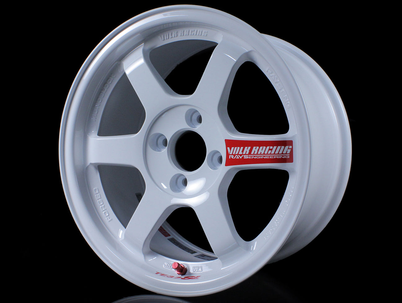Volk Racing TE37SL Super Lap Edition - Dash White 15x8 / 4x100