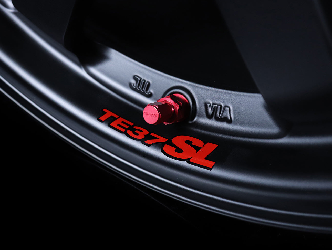 Volk Racing TE37SL Super Lap Edition - Flat Black 15x8.0 / 5x114 / +32