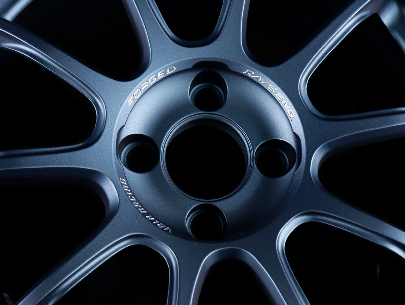 Volk Racing ZE40 Wheels - Matte Blue / 16x8.0 / 4x100 / +35