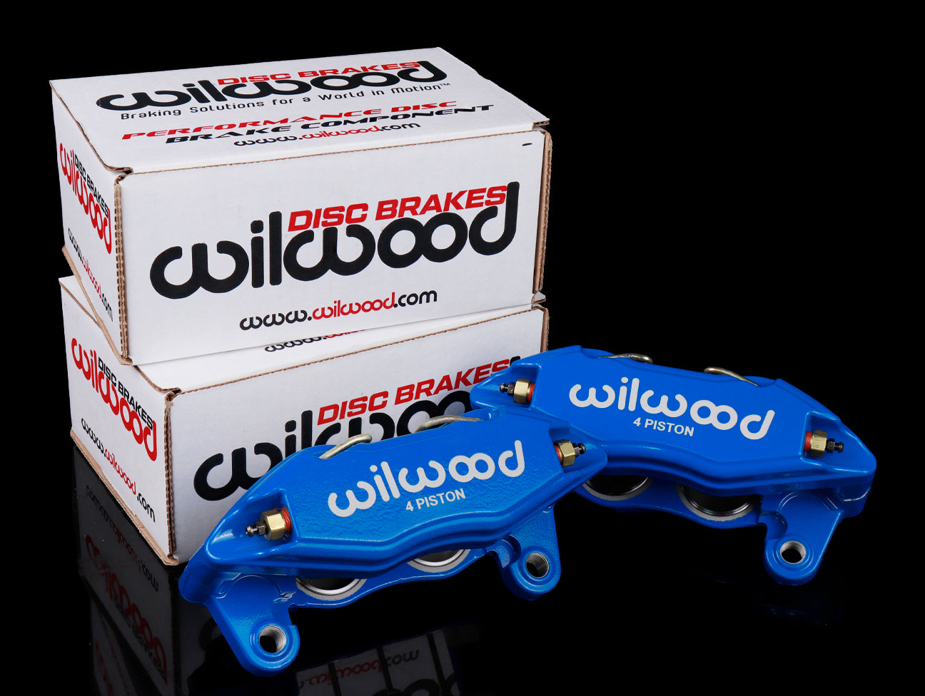 Wilwood Direct Bolt-On DPHA Forged Front Calipers - Competition Blue -  Honda / Acura