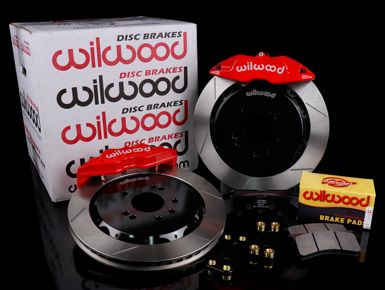 Wilwood FSL Front Caliper & Rotor Brake Kit - 89-98 Nissan 240SX