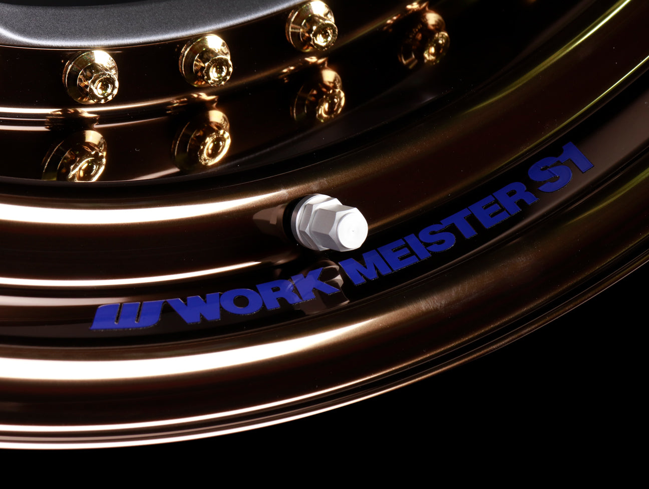 Work Meister S1 3-piece - Matte Gunmetal / Bronze - 18" / 5x114.3