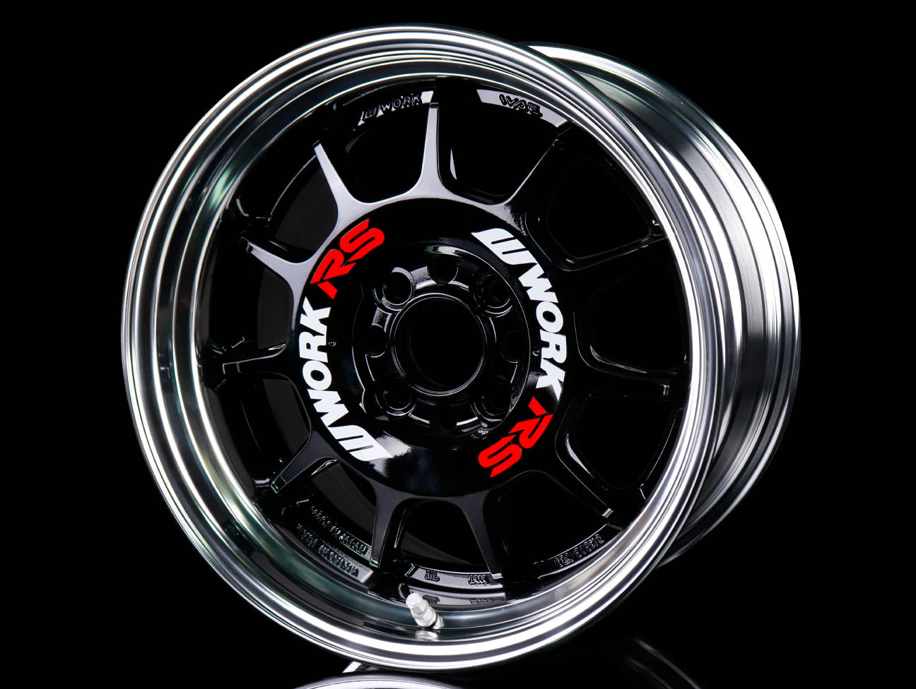 Work Emotion RS11 - 15x8.0 / 4x100 - Black