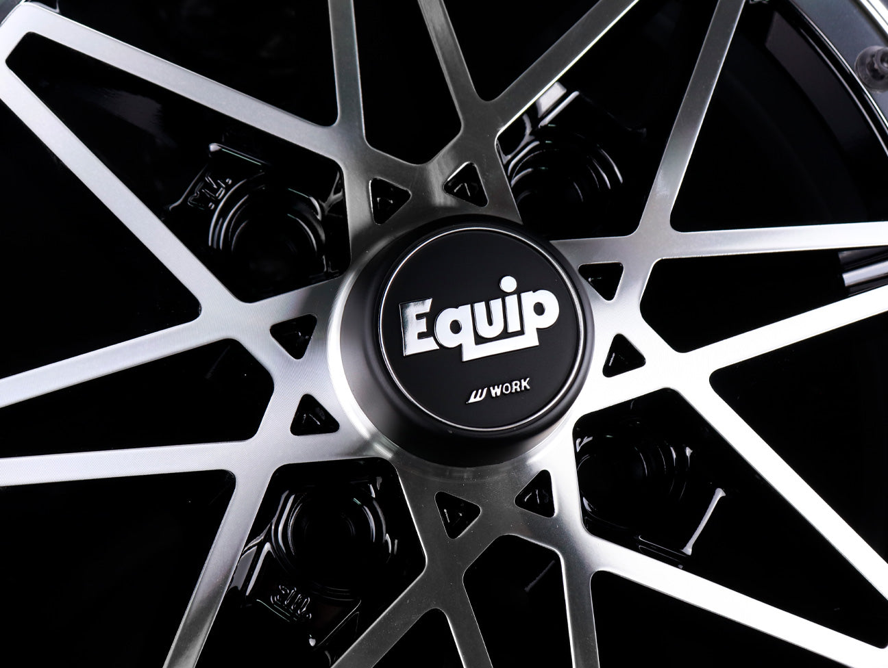 Work Equip 03 Wheels - Black Cut Clear - 15" / 4x114