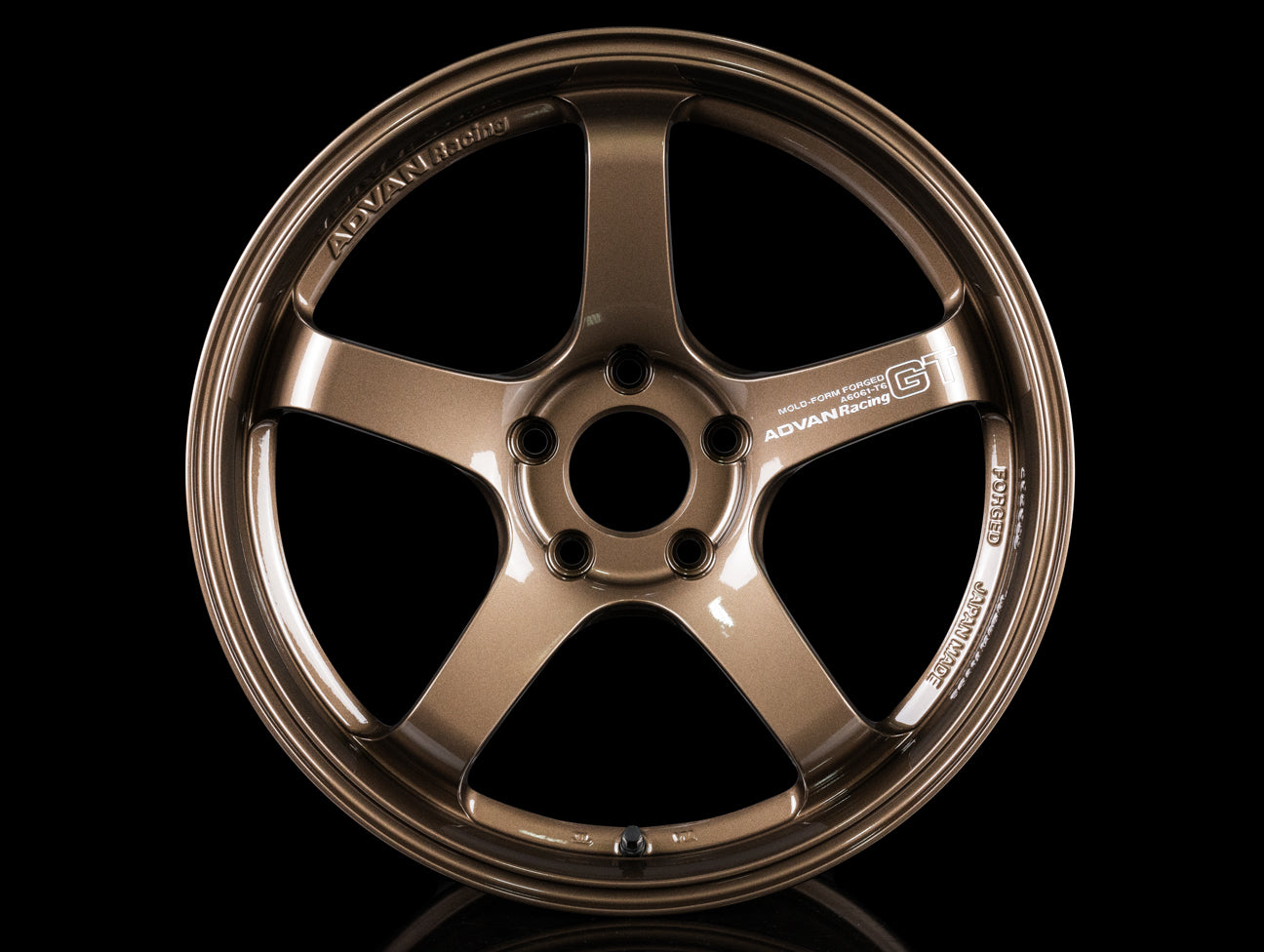 Advan Racing GT Premium Wheels - Umber Bronze - 18x9.5 / 5x120 / +38