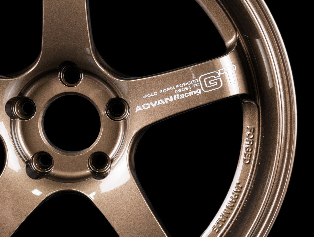 Advan Racing GT Premium Wheels - Umber Bronze - 18x9.5 / 5x120 / +38