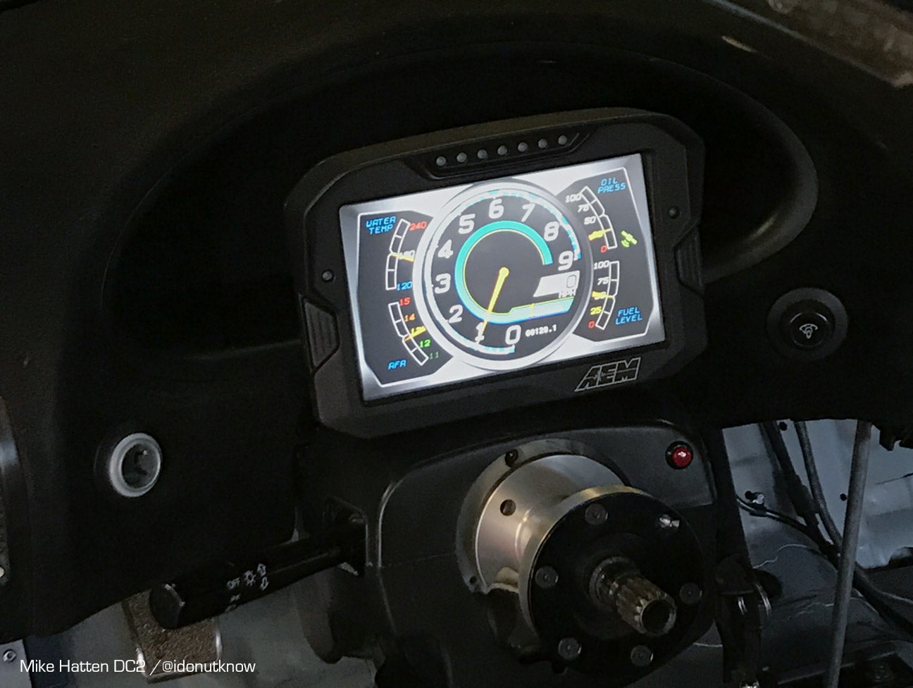 AEM CD-7 7" Carbon Digital Racing Dash Color Display