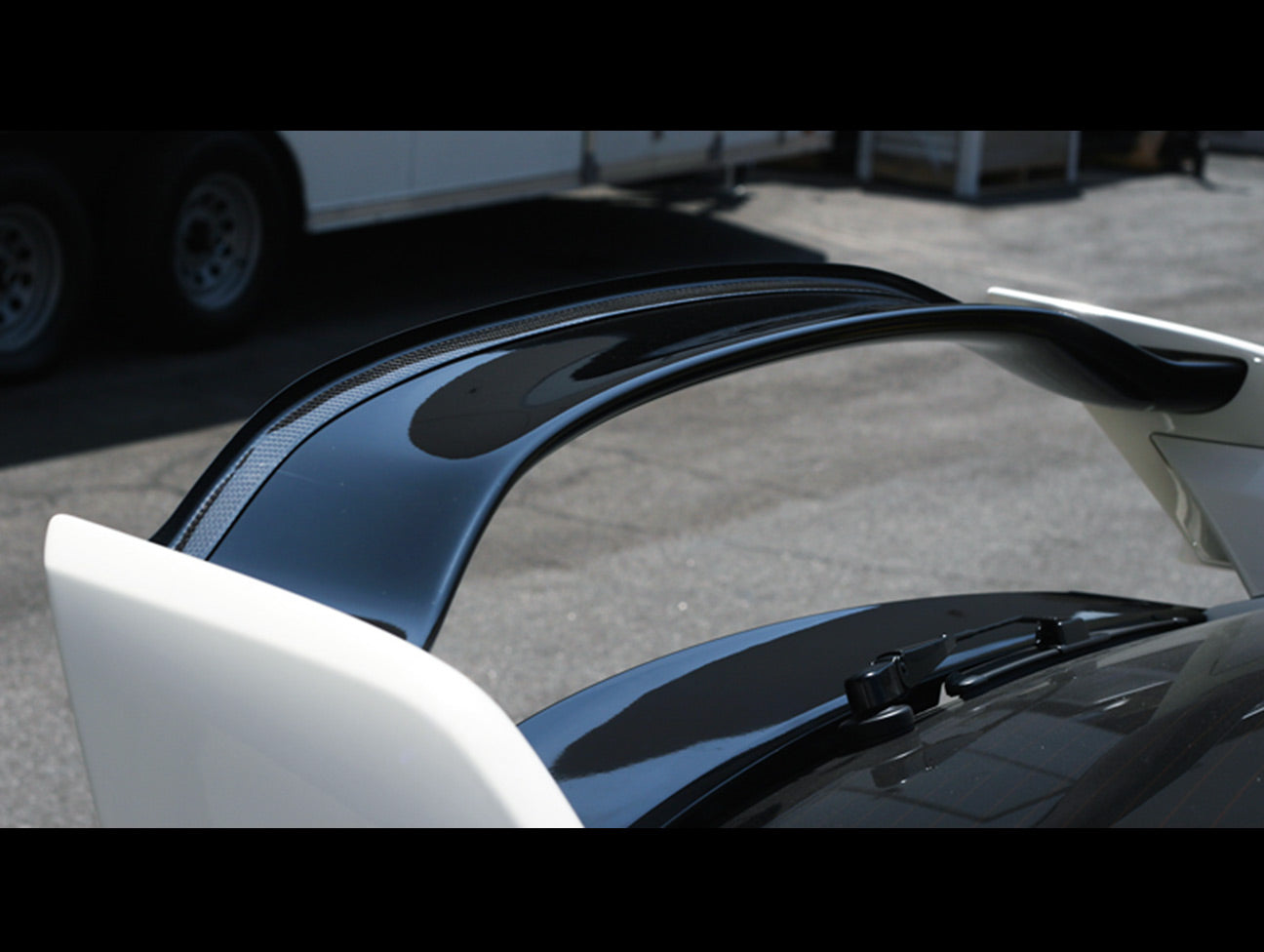 EVS Tuning Carbon Rear Gurney Flap - 17-21 Civic Type-R (FK8)