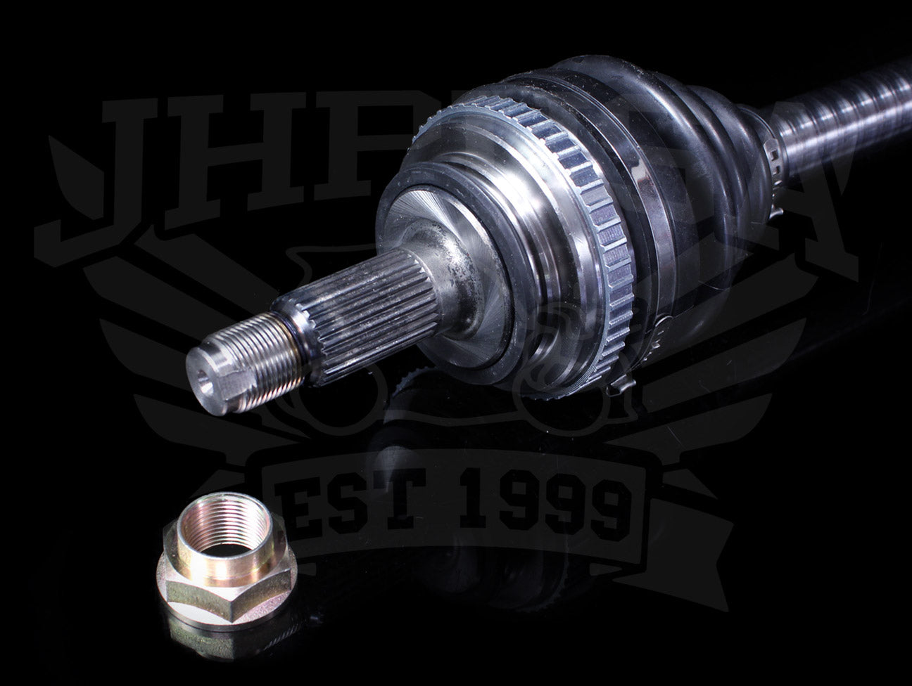 Hasport Chromoly Axles - 88-91 Civic/CRX w/B-series SK7 Manual Intermediate Shaft