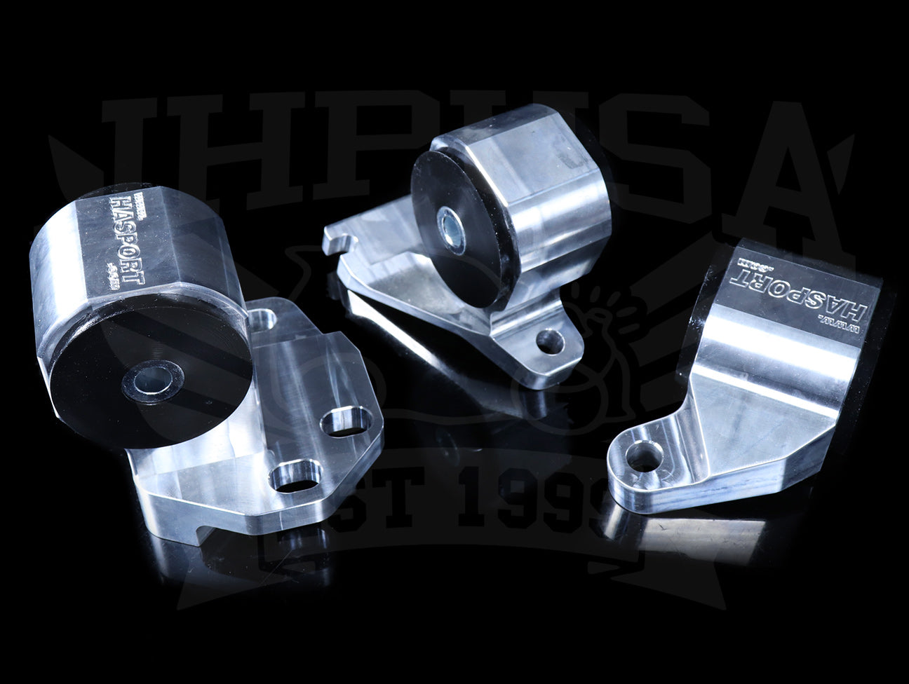 Hasport Billet B-series w/Hydraulic Trans Mount Kit - 90-91 Integra & 92-93 GSR