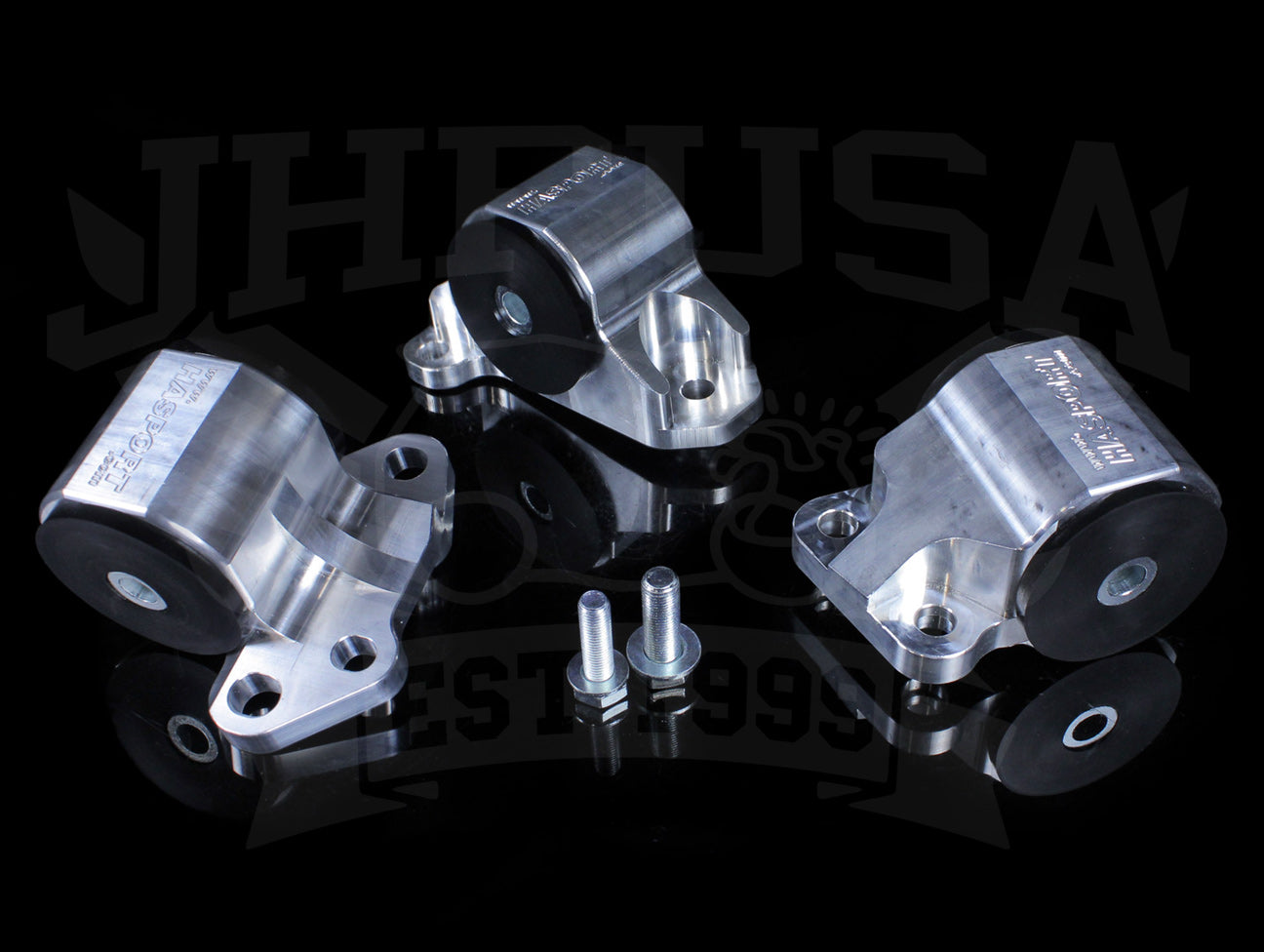 Hasport Billet Replacement Mounts (2-Bolts) - 92-95 Civic / 94-01 Integra