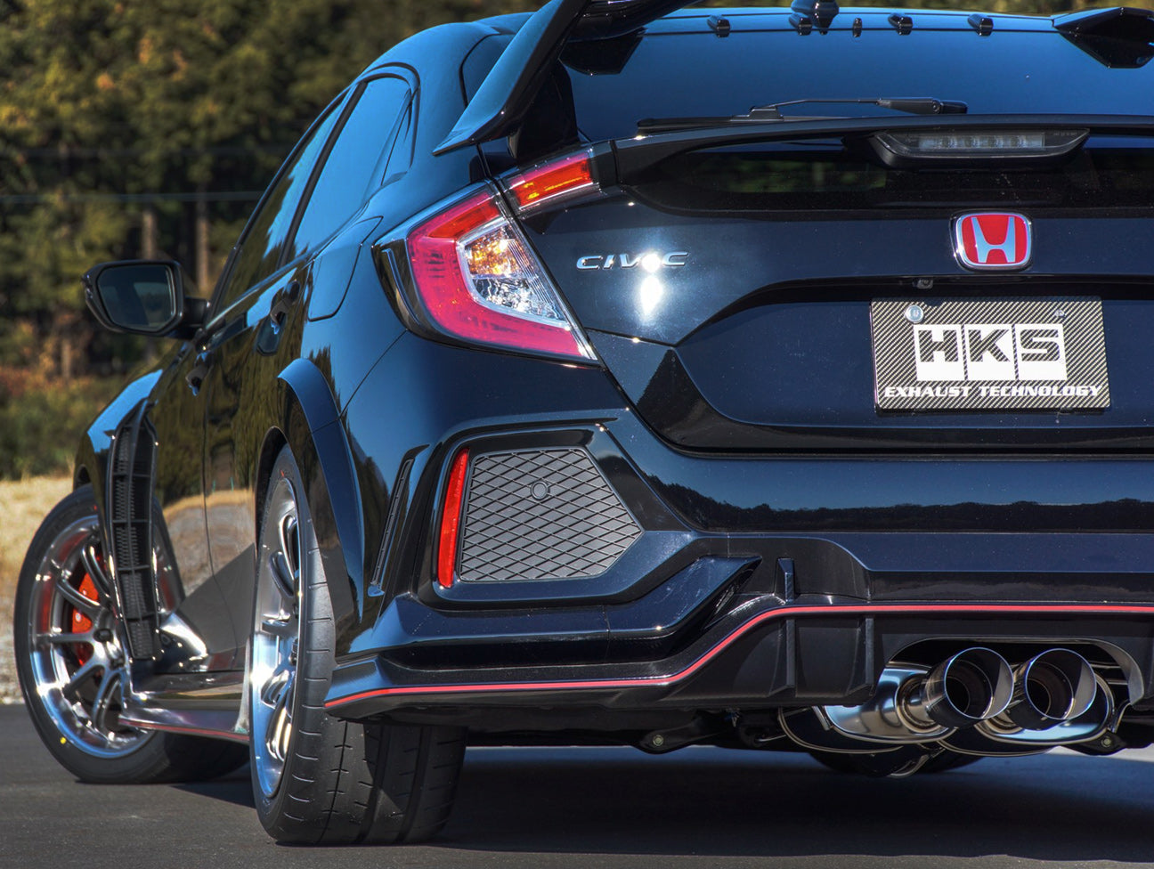 HKS LEGAMAX Premium Exhaust System - 2017+ Civic Type-R (FK8)