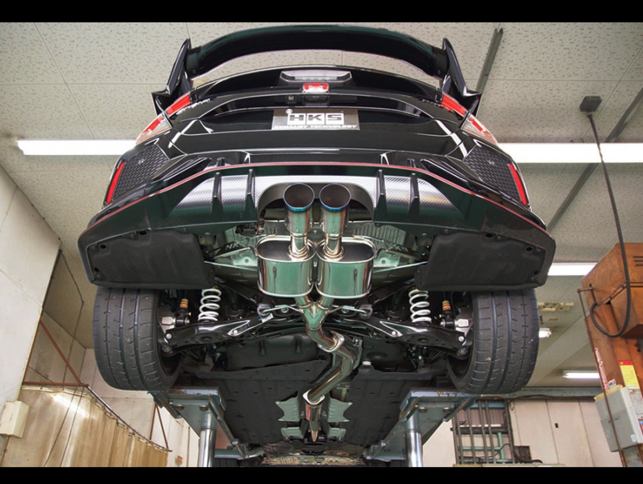 HKS Legamax Premium Exhaust System - Honda
