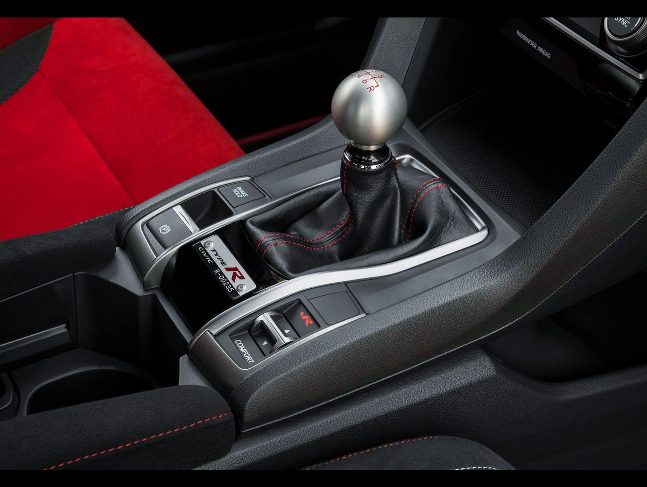 Honda Aluminum Shift Knob (Spherical) - 6-speed / 2017+ Civic Type-R (FK8)
