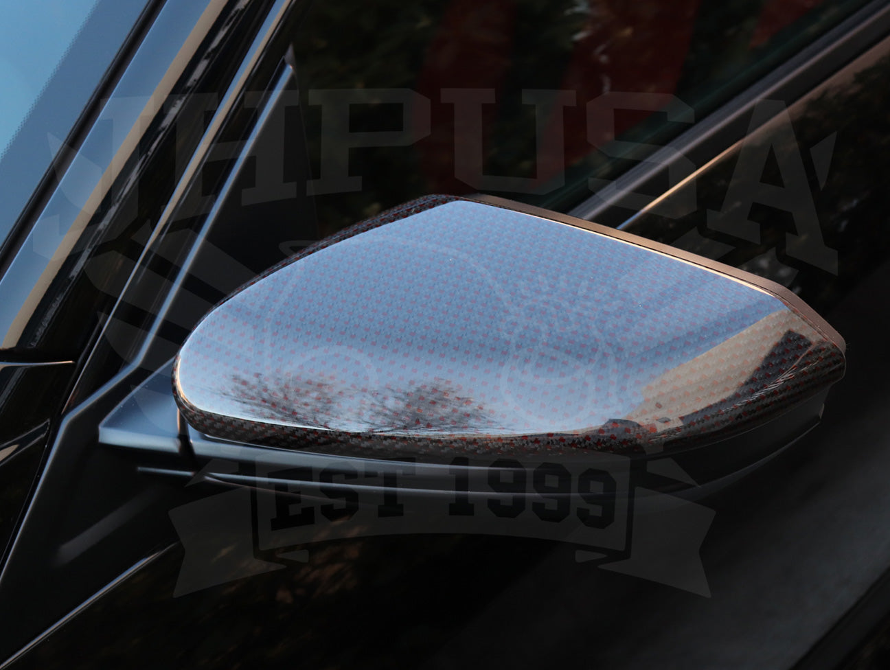 Honda Carbon Mirror Cover Set - 2017+ Civic Type-R (FK8)