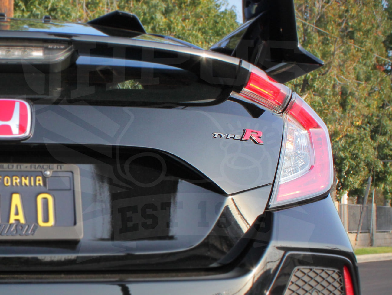 Honda 'Type-R' Rear Emblem - 2017+ Civic Type-R (FK8)