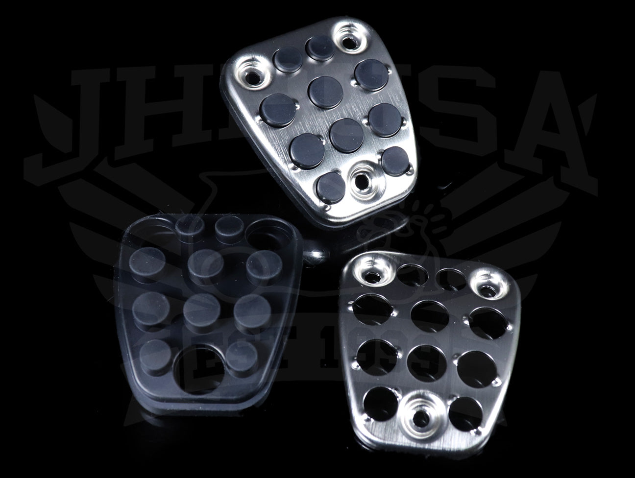 Honda Access Aluminum Sports Pedal Cover Set - 2014+ Honda Fit