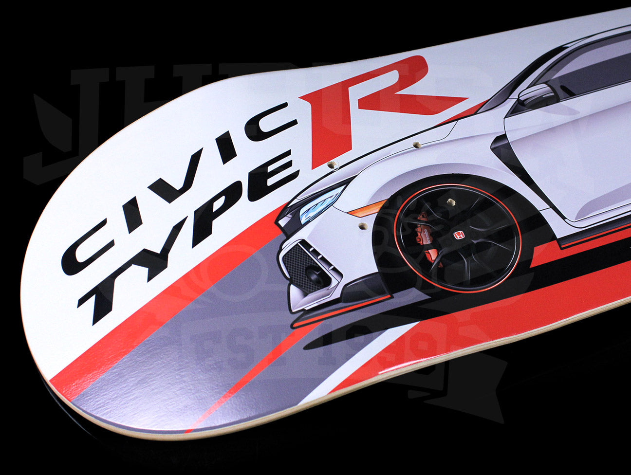 Honda Civic Type-R FK8 Skate Deck (Side Profile)