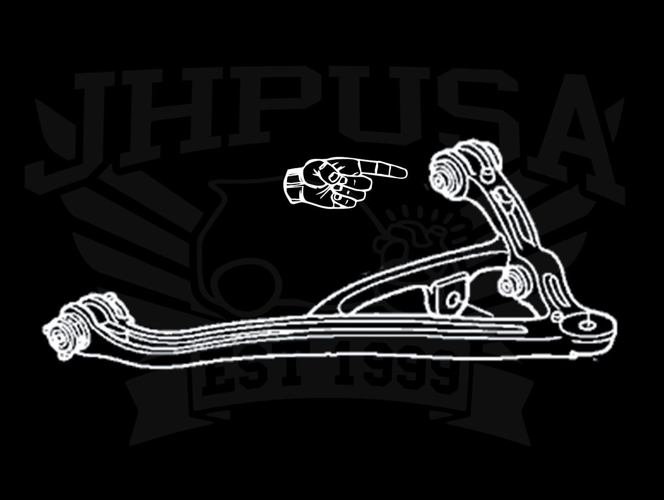 Hardrace Rear Lower Arm Bushings (Rear Side) - 00-09 S2000