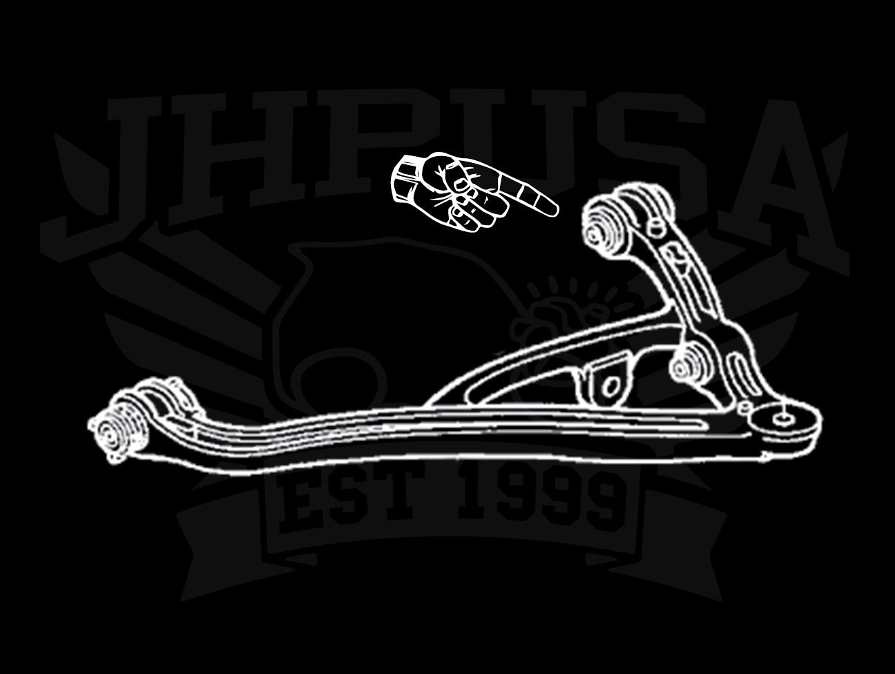 Hardrace Rear Lower Arm Bushings (Front Side) (Pillowball) - 00-09 S2000