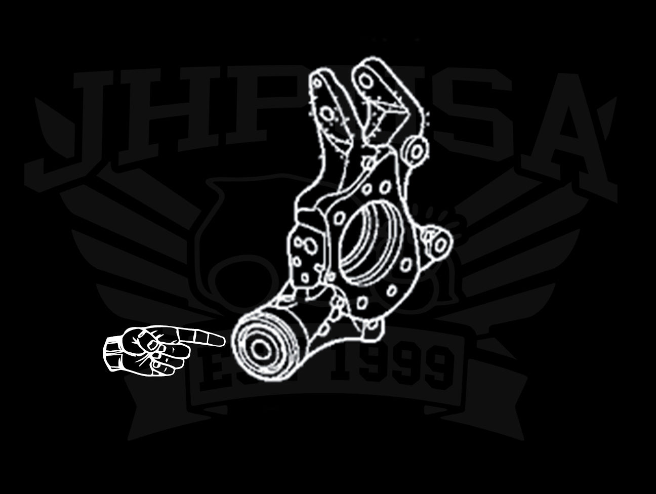 Hardrace Rear Knuckle Bushings (Pillowball) - 06-11 Civic