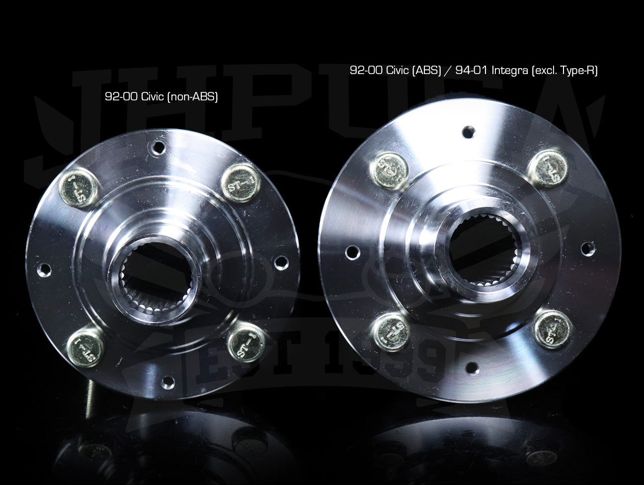 Insane Shafts 4x100 36mm Wheel Hubs - 92-00 Civic / 94-01 Integra