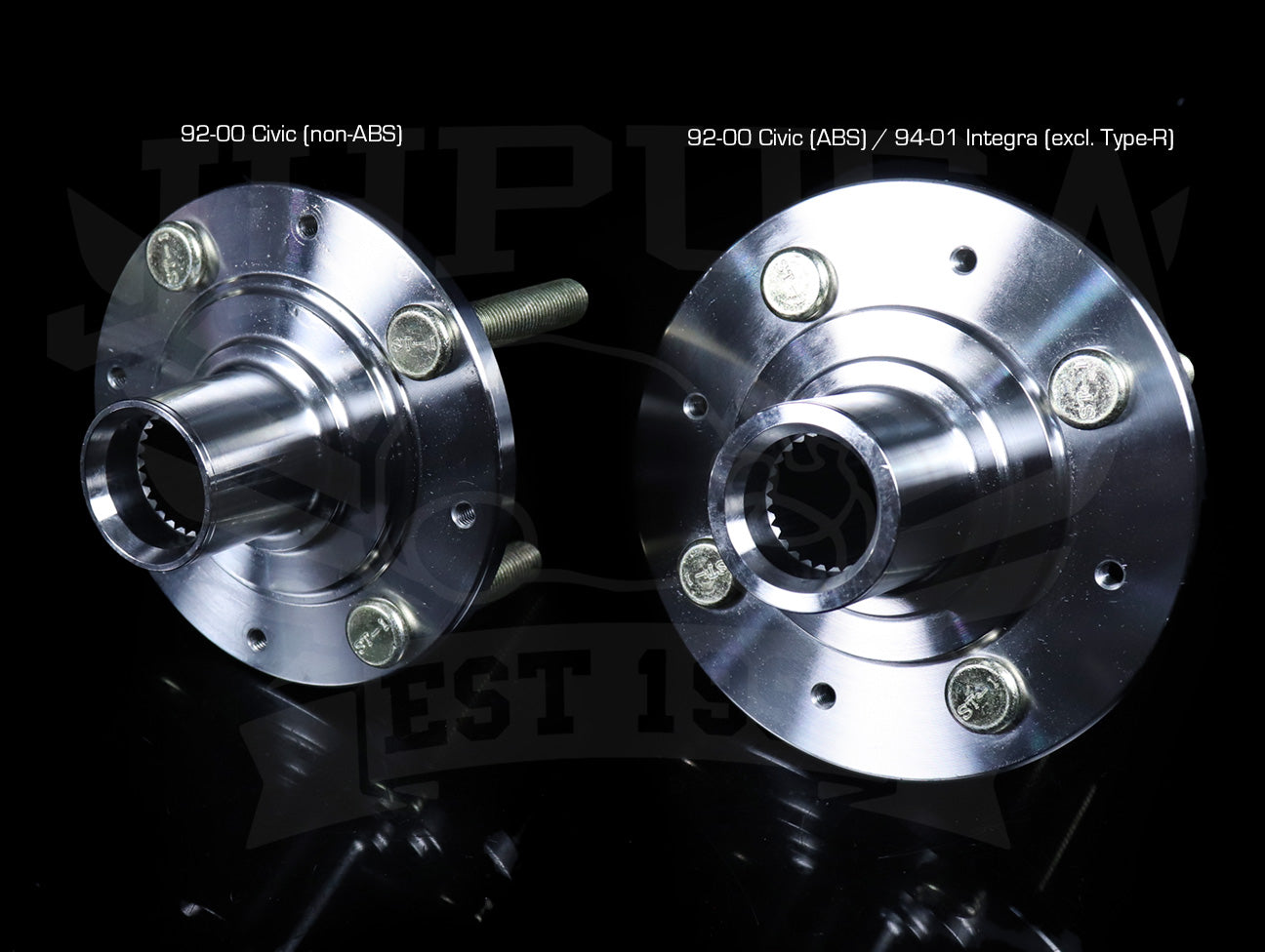 Insane Shafts 4x100 36mm Wheel Hubs - 92-00 Civic / 94-01 Integra