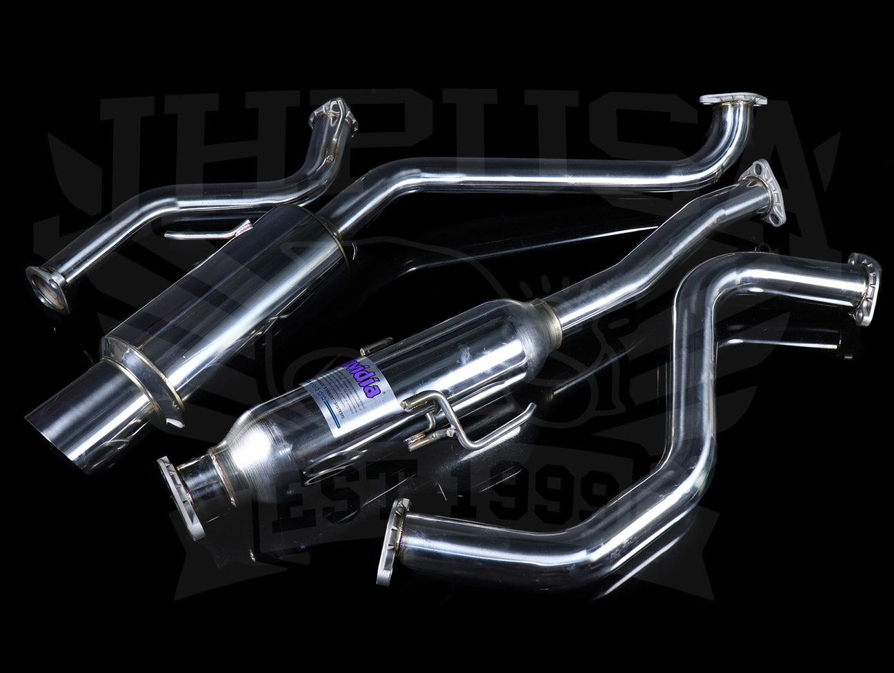 Invidia N1 Cat-Back Exhaust System - 88-91 CRX (EF8)