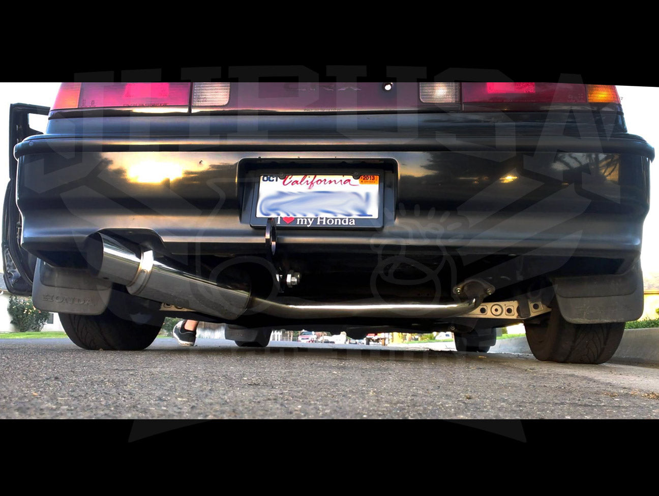 Invidia N1 Cat-Back Exhaust System - 88-91 CRX (EF8)