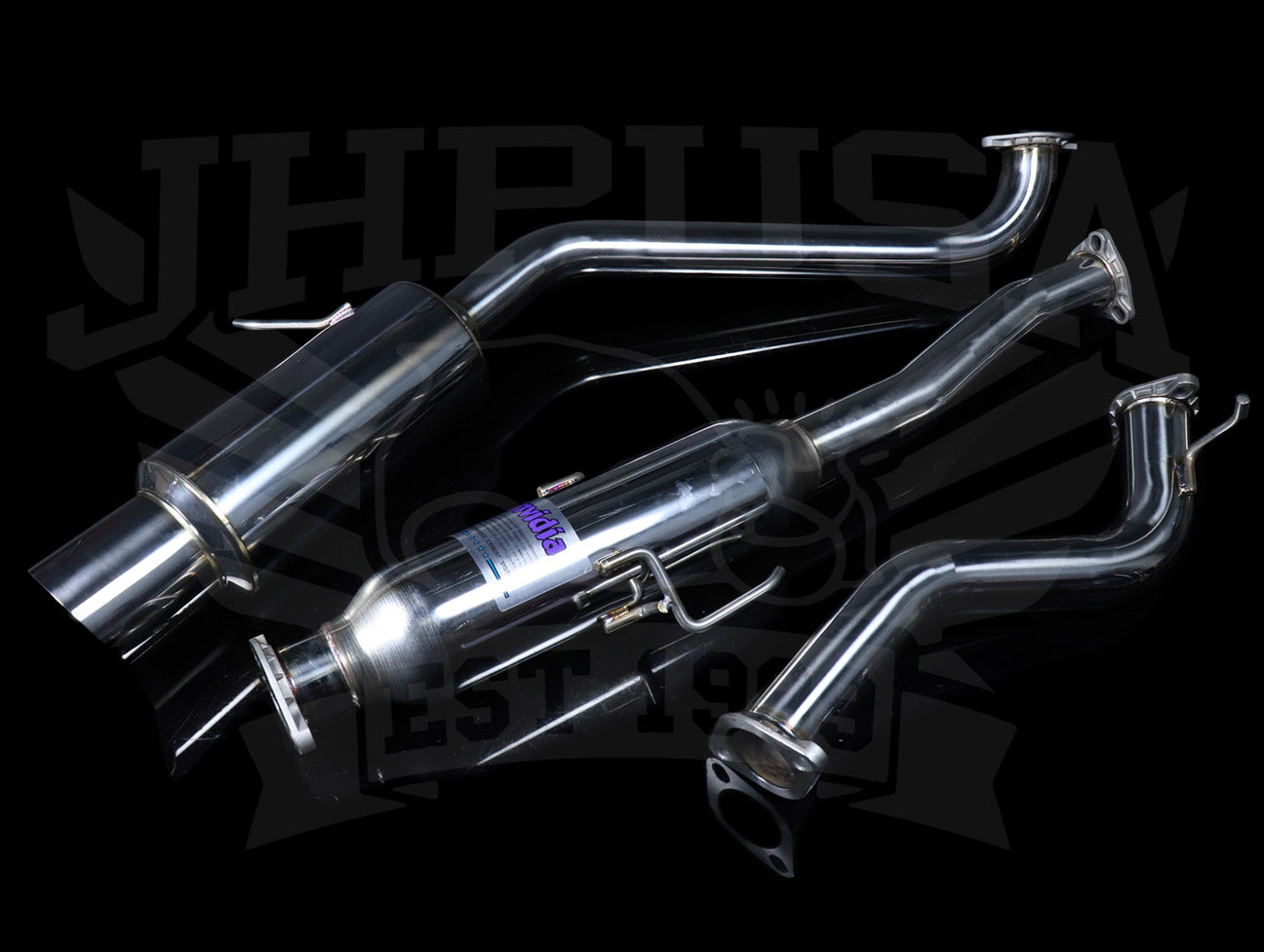 Invidia Cat-Back Exhaust System - 98-01 Accord Coupe/Sedan (6 Cyl)