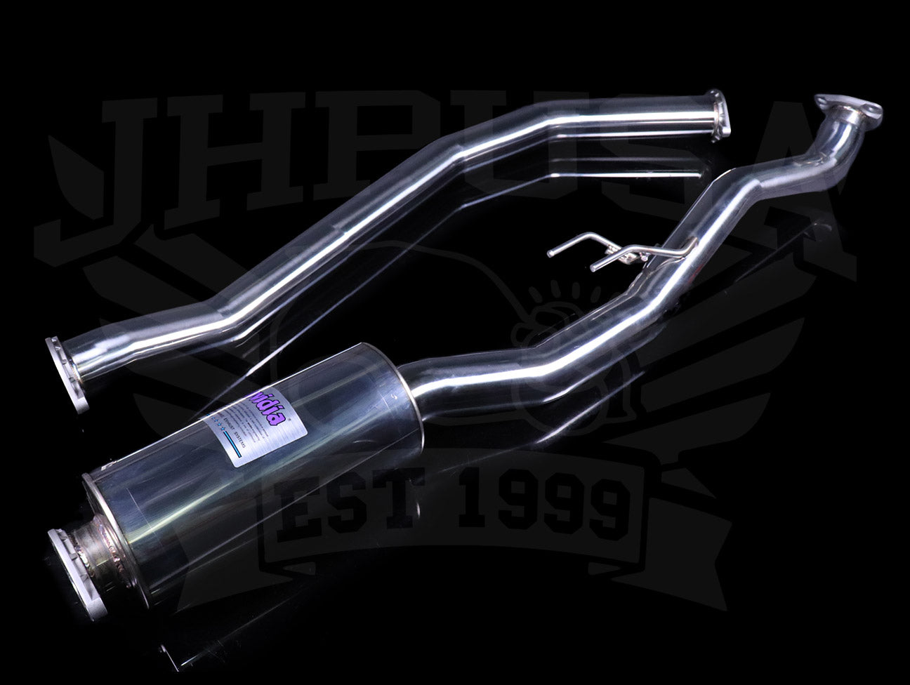 Invidia Gemini Cat-Back Exhaust w/Ti Burnt Tips  - 2017+ Civic Sport Hatchback 1.5T