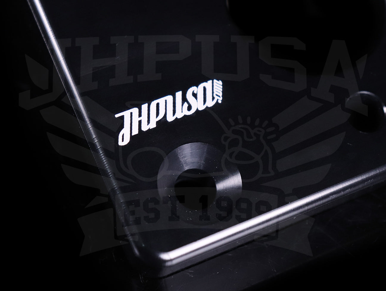 JHPUSA V2 Brake Master Cylinder Booster Delete Plate - Black