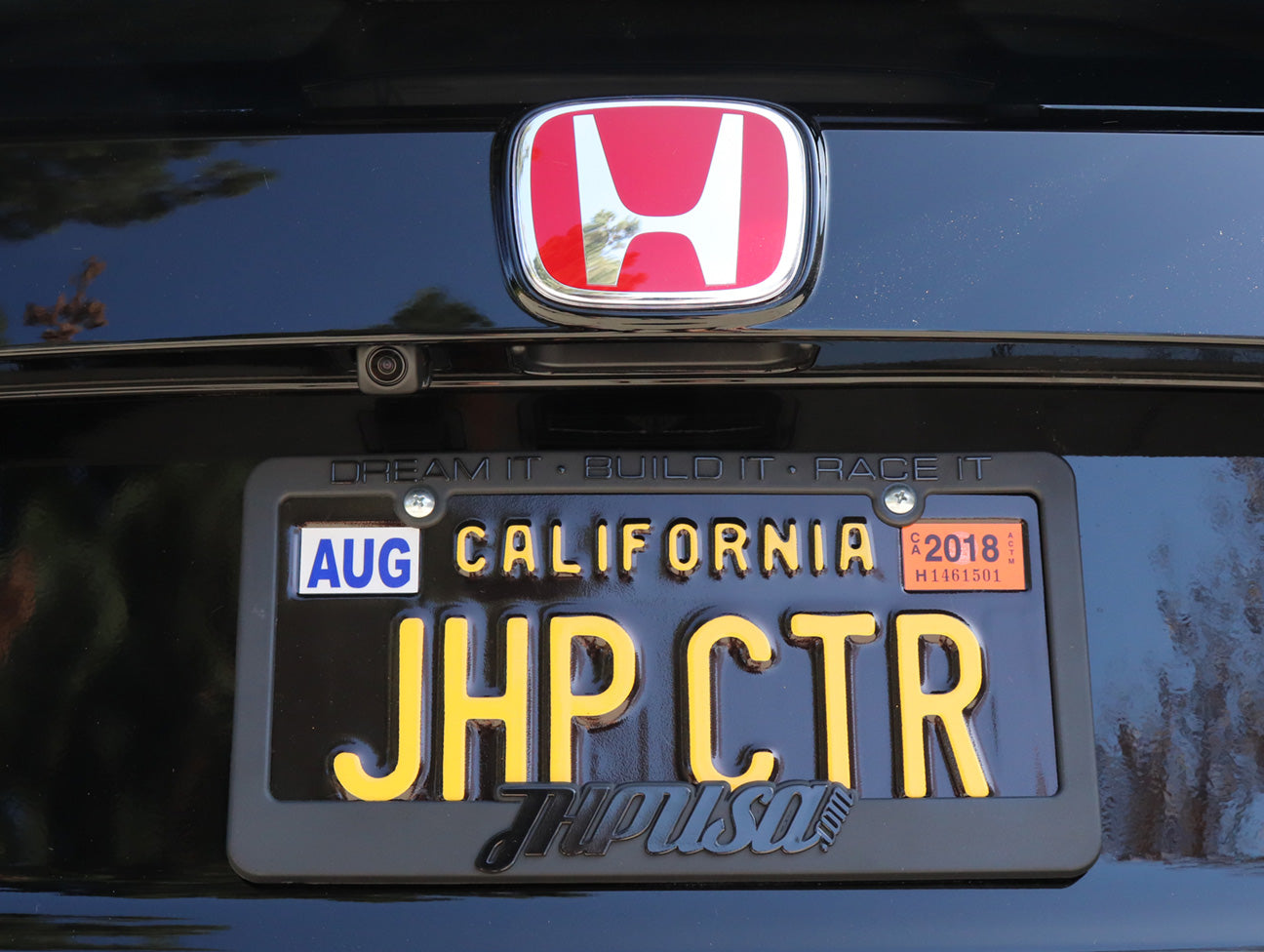 JHPUSA "DBR" License Plate Frame