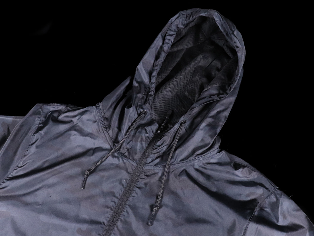 JHPUSA Windbreaker Anorak Jacket - Black Camo