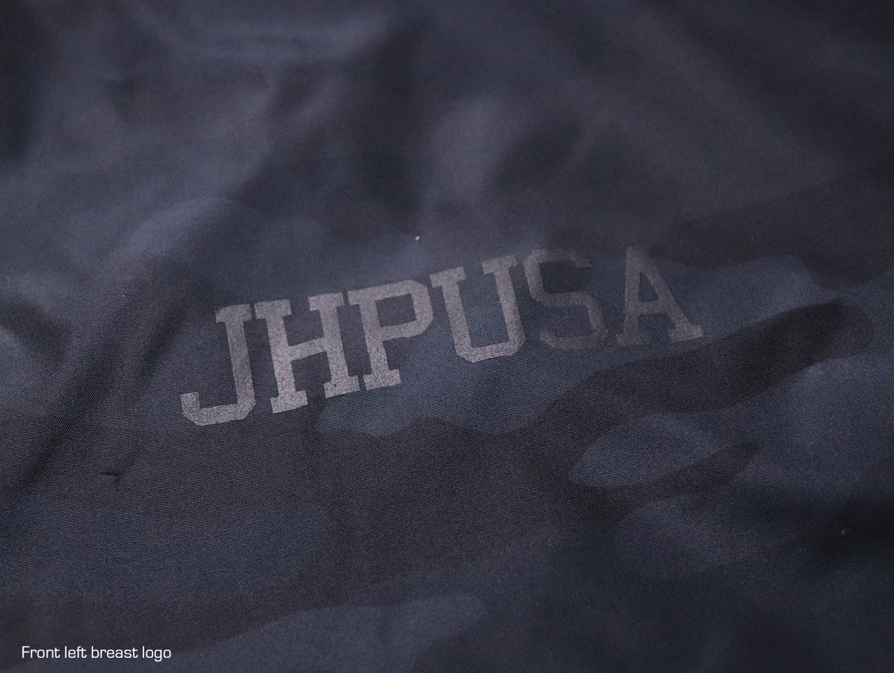 JHPUSA Windbreaker Anorak Jacket - Black Camo