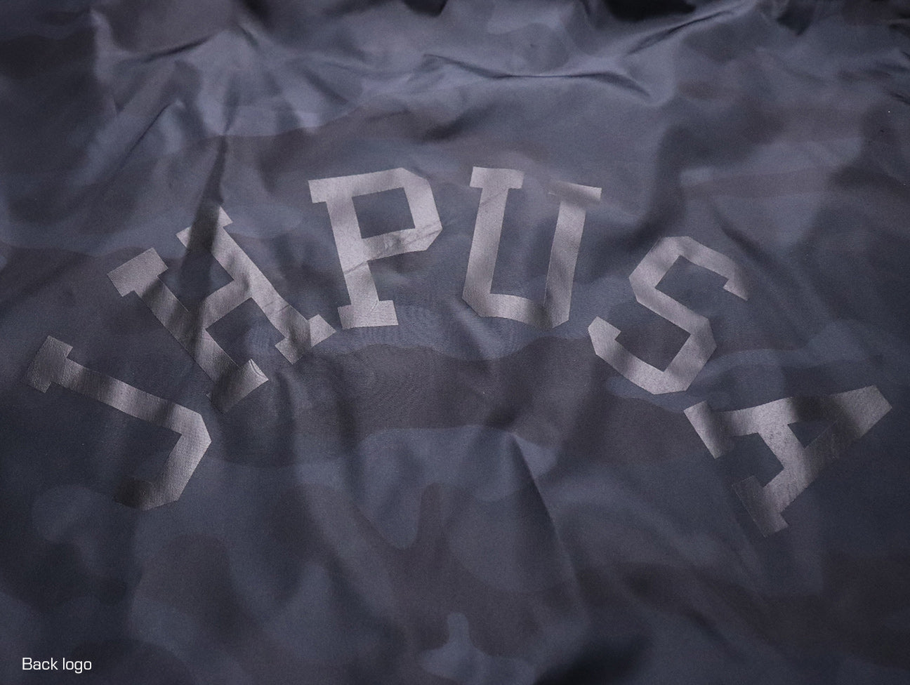 JHPUSA Windbreaker Anorak Jacket - Black Camo