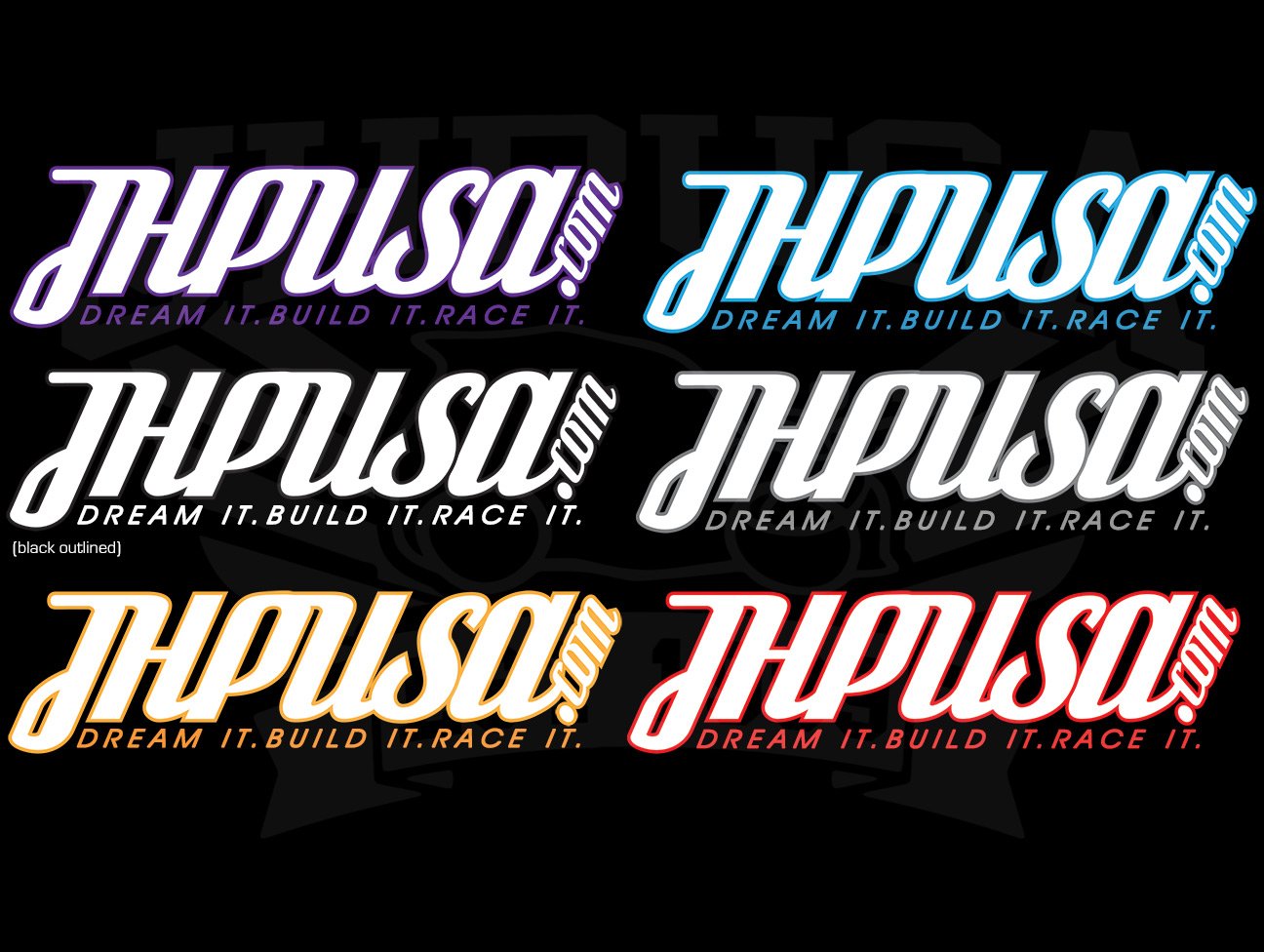 JHPUSA D.B.R. 2-Piece Windshield Banner -Complete Banner