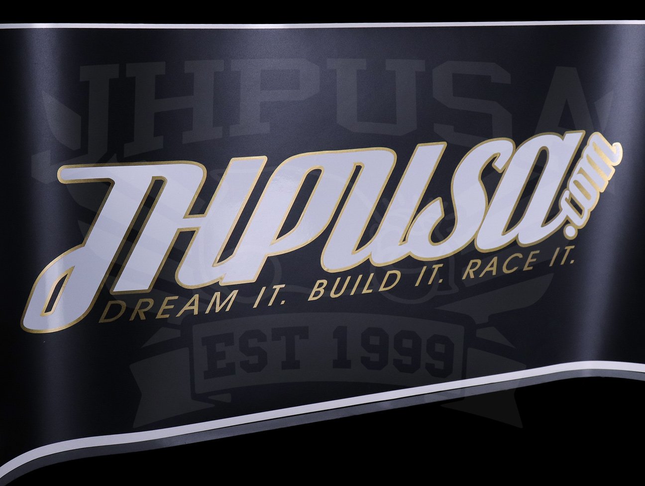 JHPUSA D.B.R. 2-Piece Windshield Banner -Complete Banner