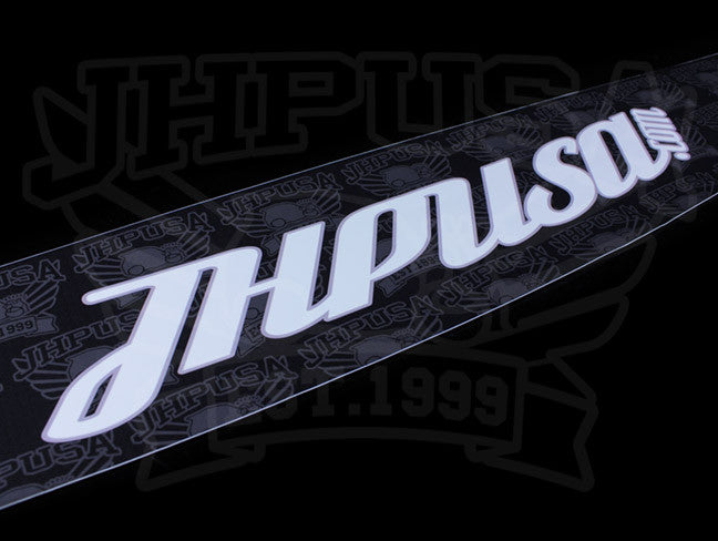 JHPUSA Black Universal One Piece Windshield Banner