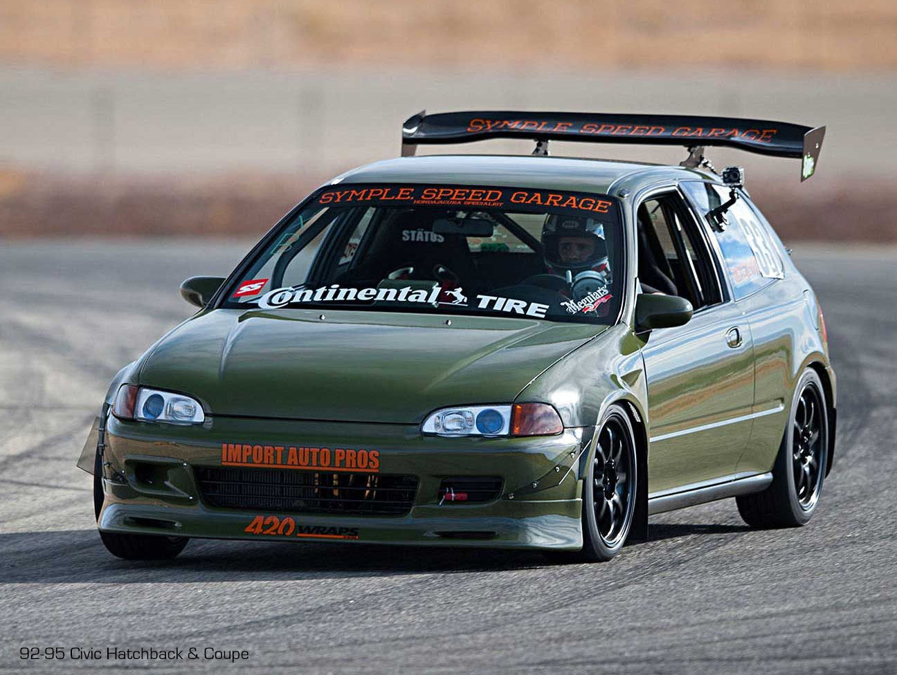 J's Racing Wide Fender Kit - Civic / Integra