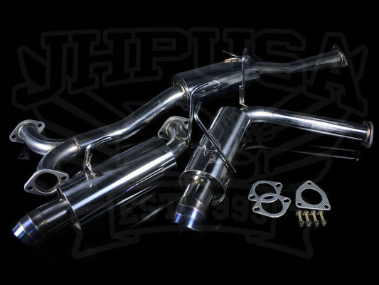 J's Racing T304 Stainless 70RS Exhaust System - 00-09 S2000