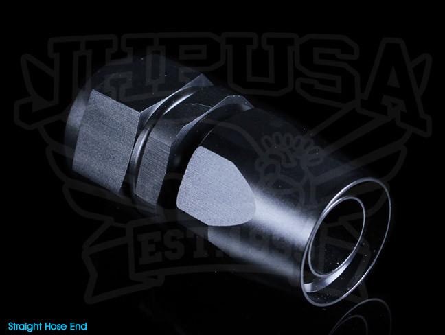 K-Tuned Standard Hose Ends - Black Finish -8AN / -10AN