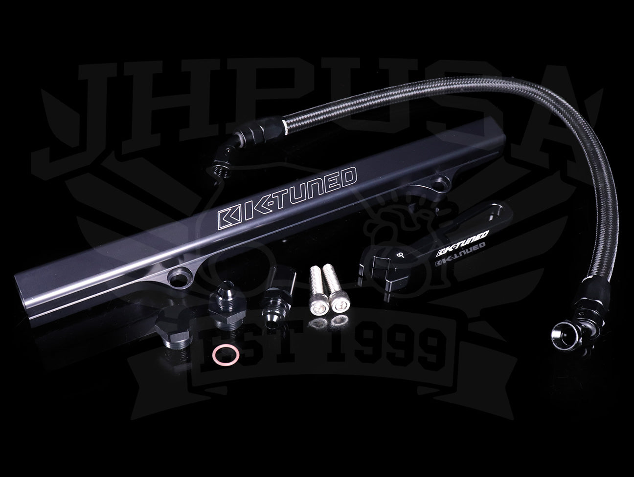 K-Tuned Side Feed Fuel Rail & Line Kit - RSX / 01-05 Civic