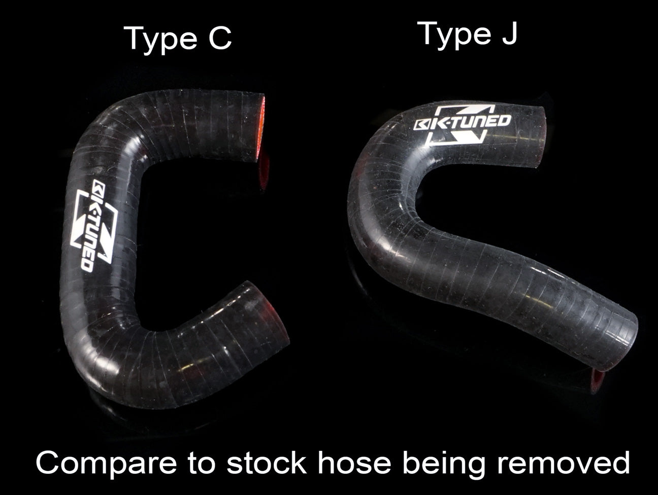 K-Tuned Silicone Oil Cooler Hoses - K-series