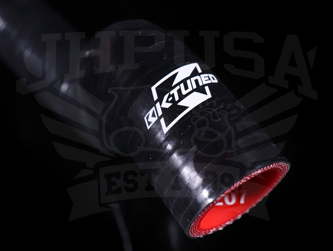 K-Tuned Rad Hose Kit - Driver Side w/Fan Bung & Rad Brackets - K-swap EG/EK/DC2