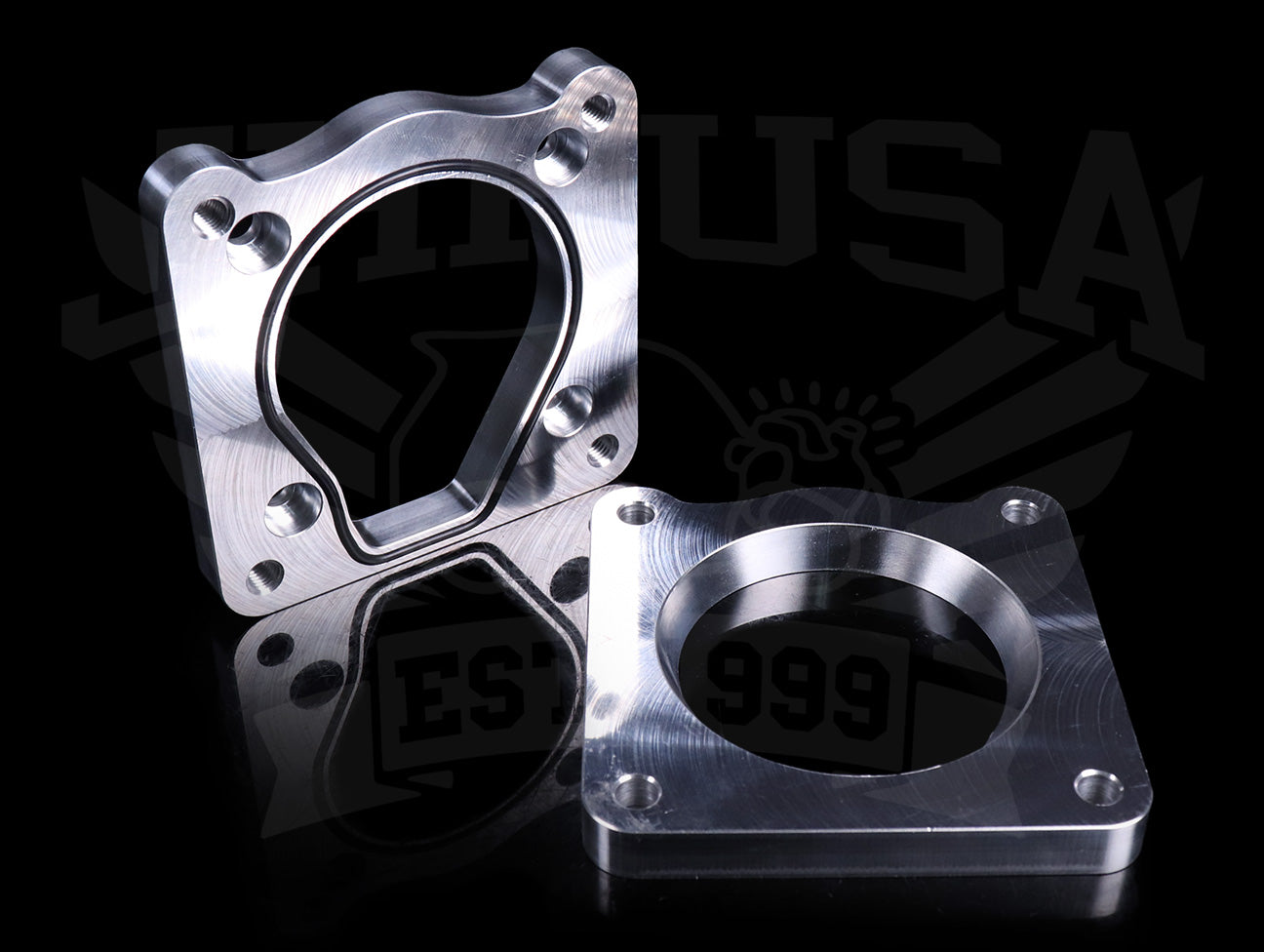 K-Tuned 80mm to RBC Throttle Body Adapter Plates - K-series